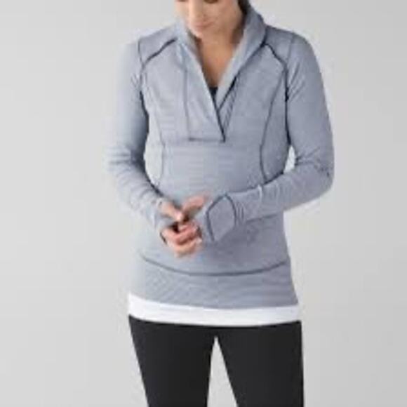 Lululemon Think Fast Pullover sweater jacket - Picture 1 of 7